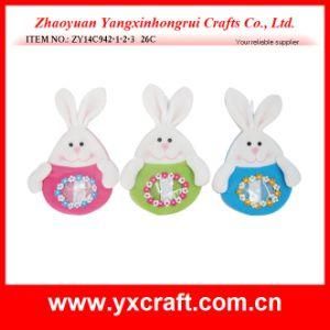 Easter Decoration (ZY14C942-1-2-3 26CM) Easter Holiday Spring Bunny Decoration