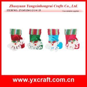 Christmas Decoration (ZY14Y154-1-2-3-4) Christmas Santa Shoe Box Gift