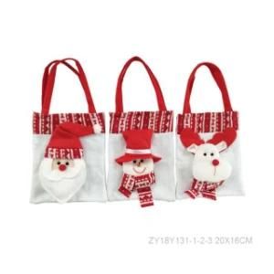 Christmas Gift Doll Santa Claus Decoration Christmas Kid Bag