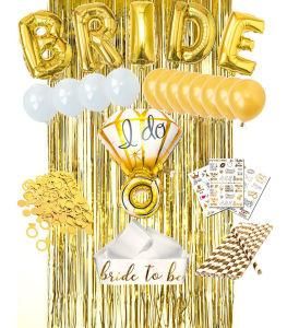 Umiss Paper Bride to Be Bachelorette Bridal Party Decorations