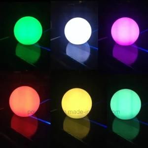 Rechargeable Illuminated LED Christmas Ball for Christmas Tree Decoration