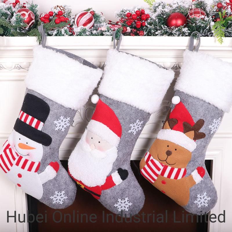 Wholesale Newest Custom Kids Christmas Stocks Stocking