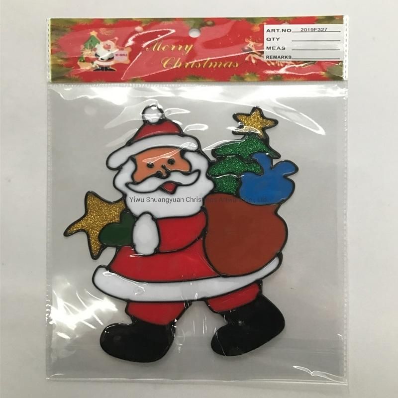 Christmas Decoration Wall Sticker Home Shop Window Decor Festival Decal New Year Home Sticker