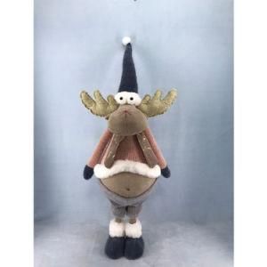 Creative Long-Legged Santa Claus Snowman Doll Plush Toy Custom Christmas Doll