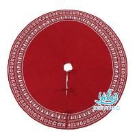 Acyrlic Round 36 Inch Knit Tree Decoration Christmas Gift