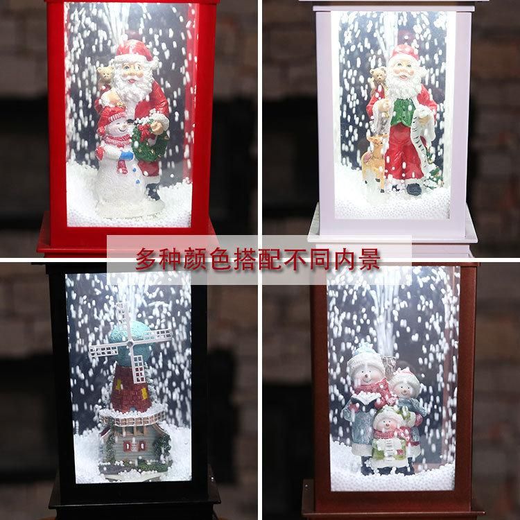 Cross-Border Christmas Decorations, Christmas Ideas, Snow, Music, Lights, Festival Scenery, Props, Christmas Gifts for Children