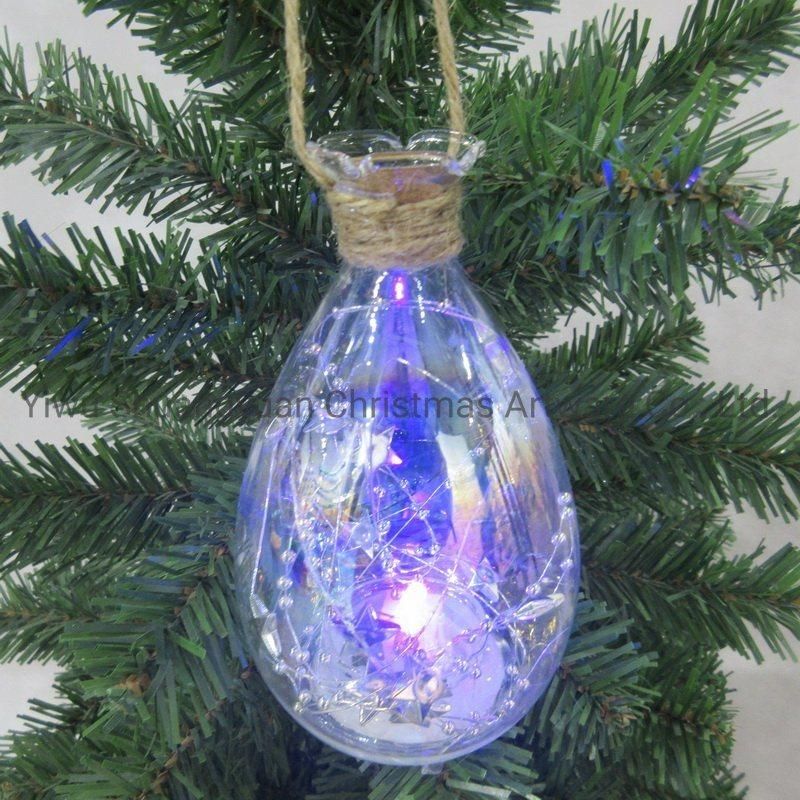 2021 New Design High Sales Christmas Glass Ball for Holiday Wedding Party Decoration Supplies Hook Ornament Craft Gifts