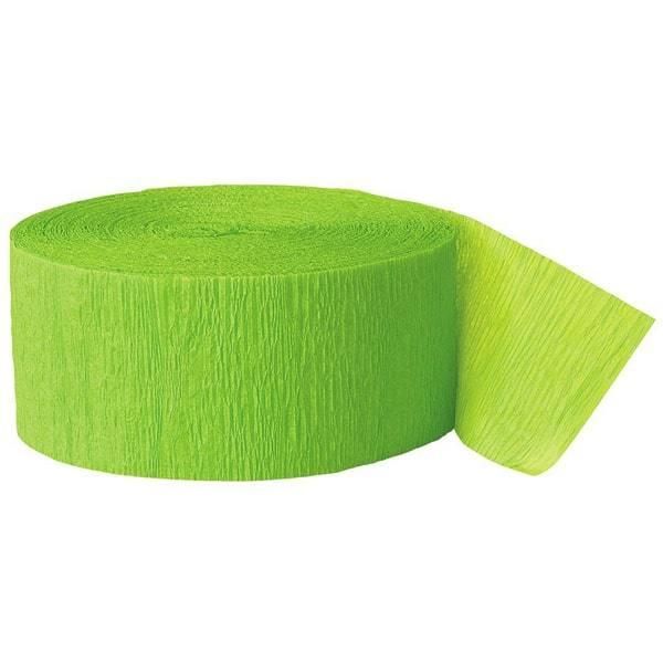 Hot Sale Colorful Fluorescent Neon Party Crepe Streamer for Party