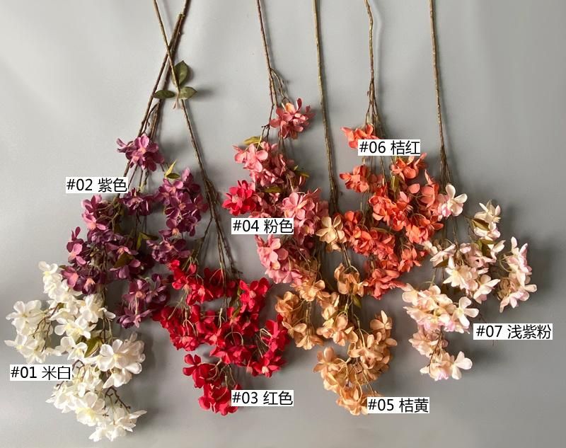Best Seller Cherry Blossom Flower Cherry Blossom Tree for Wedding Event Decoration Home Decor