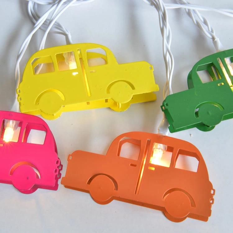 Fancy Car Shape Battery Operated LED String Light for Home Decoraion