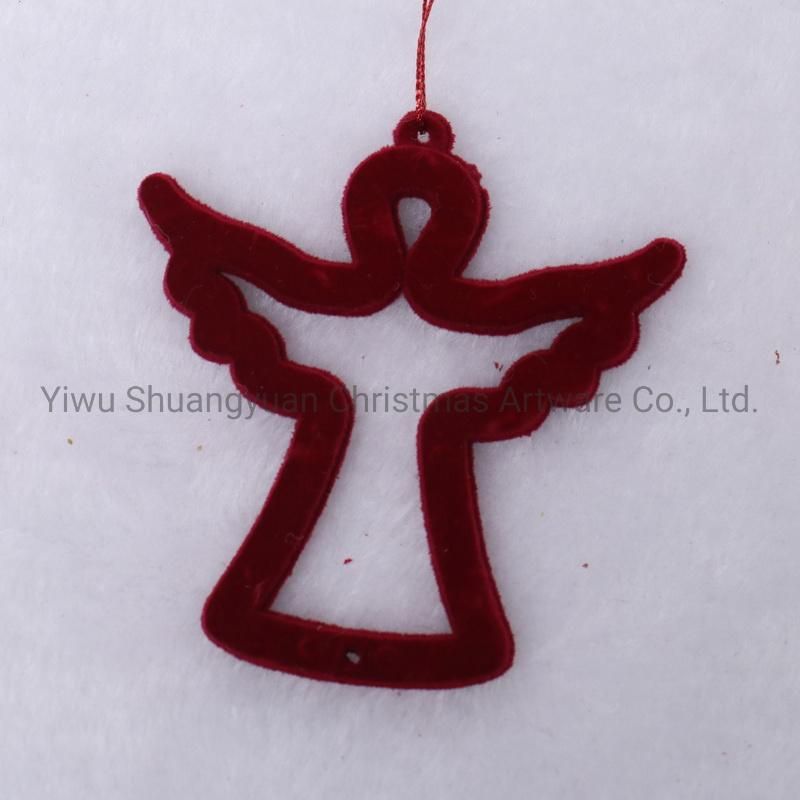 Artificial Christmas Acrylic Decoration with Deer Angel Snowflake Supplies Ornament Craft Gifts for Holiday Wedding Party