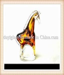 Animal Horse Glass Craft for Display