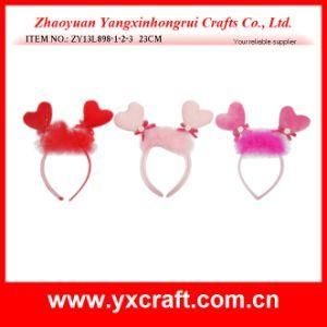 Valentine Decoration Free Sample (ZY13L898-1-2-3) Love Valentine Headband Valentine Gift