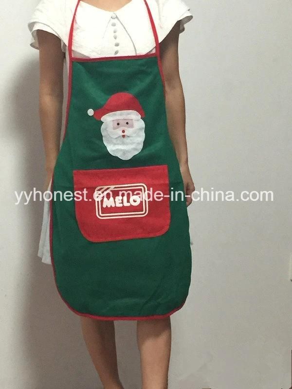 Factory Wholesale Customized Promotion Christmas Felt Apron