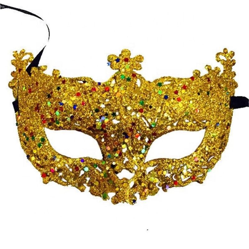 New Red Christmas Masquerade Mask