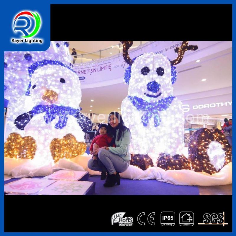 Christmas Light Festival Decoration LED Snowman LED Motif Light