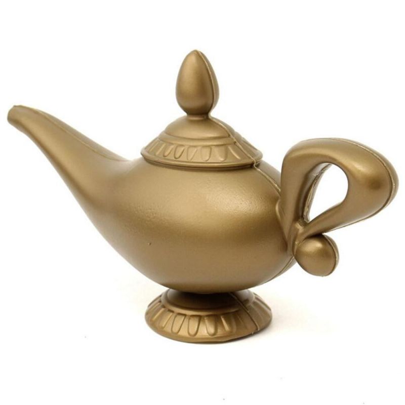 Plastic Bronze Halloween Costume Props Aladdin′ S Wonderful Lamp