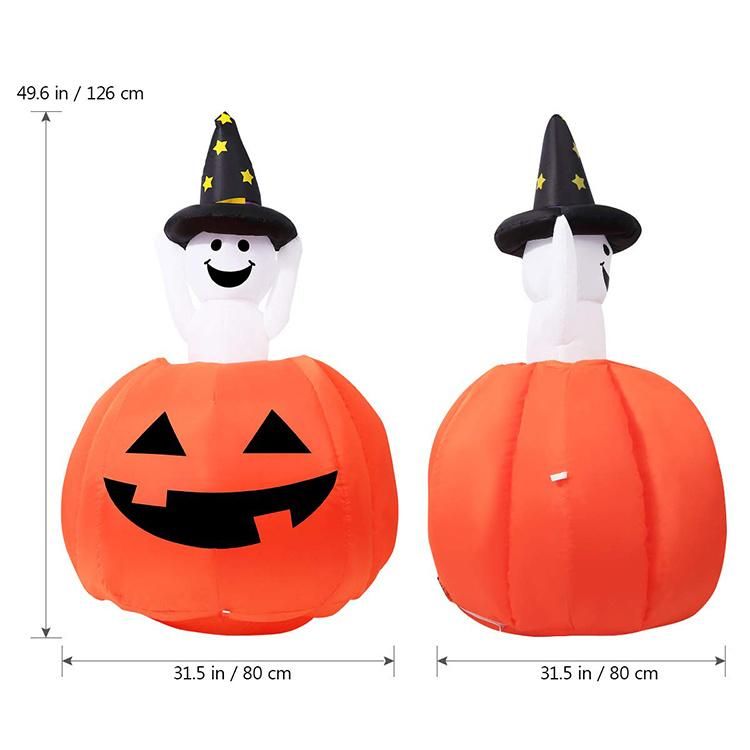 Halloween Inflatable Outdoor Yard Decoration Halloween Pumpkin Inflatable for Sale