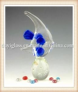 Crystal Fish Glass Craft for Display