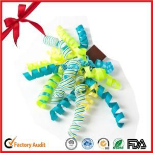 Chinese Export Decoration Curly Bow for Festive Holiday