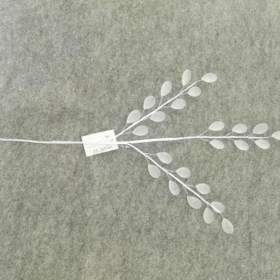 Hot Sale Christmas Artificial Acrylic Leaf for Flower Decoration