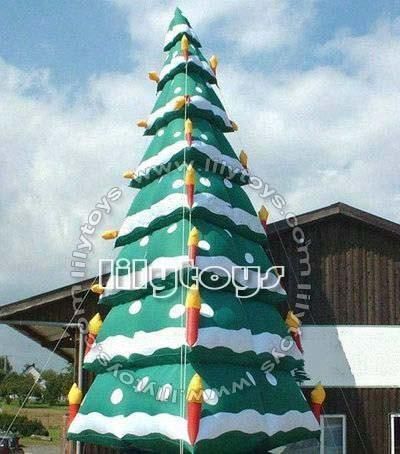 New Design PVC Inflatable Christmas Tree, Christmas Tree for Party