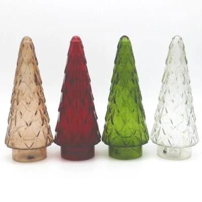 Tree Shape Glass Christmas Lights for Bar Wedding Outdoor Decoration
