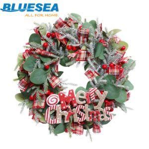 Christmas Decoration Nordic Style Green Plant Eucalyptus Christmas Wreath