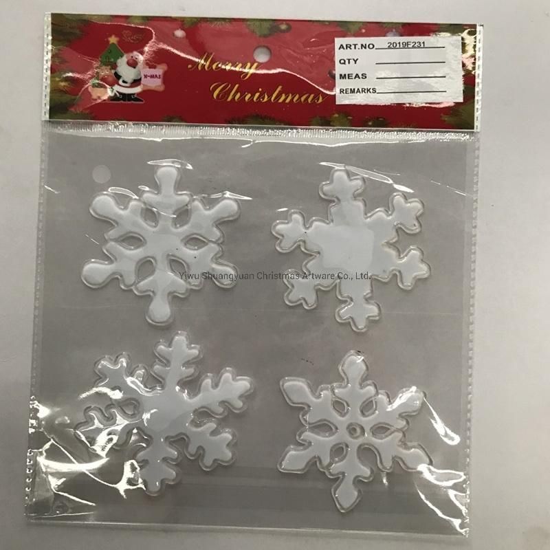 Christmas Decoration Window Stickers Removable Wall Sticker for Xmas Home Decoration