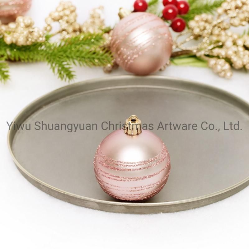 New Design Christmas Ball for Holiday Wedding Party Decoration Supplies Hook Ornament Craft Gifts
