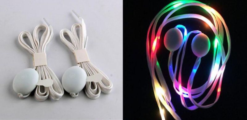 Factory Whole Sale High Quality LED Special Dancing Shoelace for Party Christmas Lighting