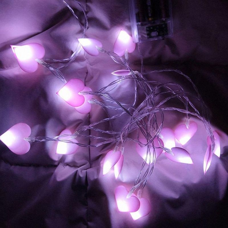 LED Romantic Love Fairy Light Strings Lights Decoration