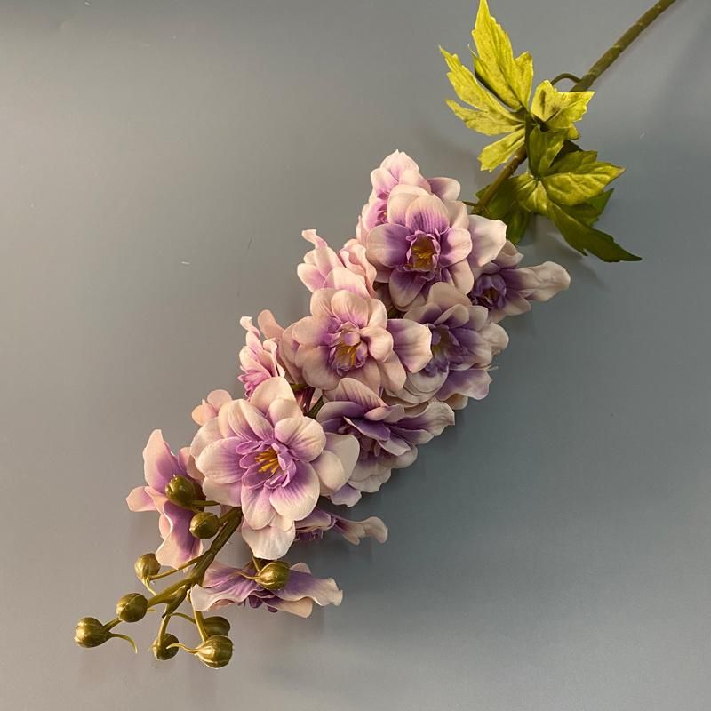 Wholesale Home Decoration Hyacinth Flower Artificial Delphinium Flower