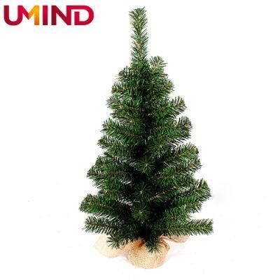 Yh1968 2021 New Arrivals Wholesale Decorated 60cm Plastic Mini Table Top Artificial Christmas Tree