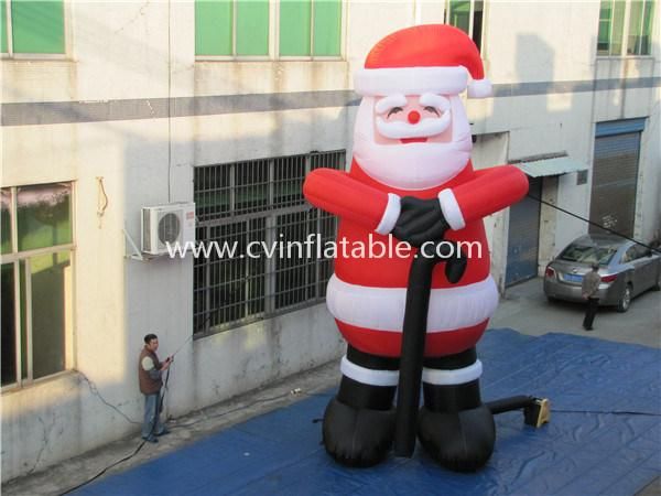 Factory Price Father Christmas Decoration Inflatable Santa Claus