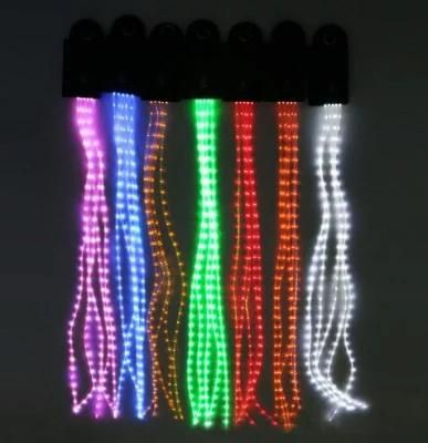 Neoprene Outdoor Christmas Horse Tail LED Decoration