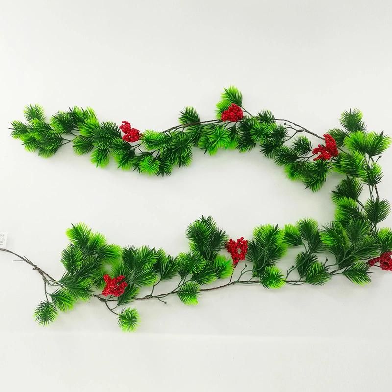 Christmas Ornaments Garlands Christmas Ornaments Corned Rattan Garlands for Mall Window Christmas Decoration Display Settings