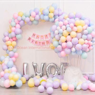 Macaron Pastel Balloon Marriage Party Supplies Stand Backdrop Centerpiece Ceremony Stage Wedding Decoration for Party