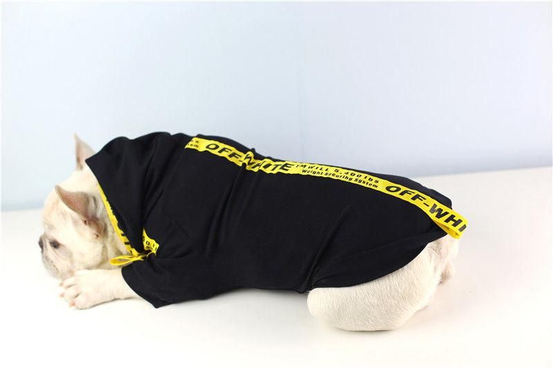 New Designers Black Pet Jacket Cats Clothes Puppy Dog Hoodies