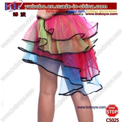 Halloween Costuems Dance Wear Tutu Girls Costume Skirt Party Dress Prom Dresses (C5025)