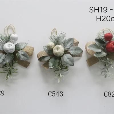 Christmas Decorative Ball Ornament Artificial Flower