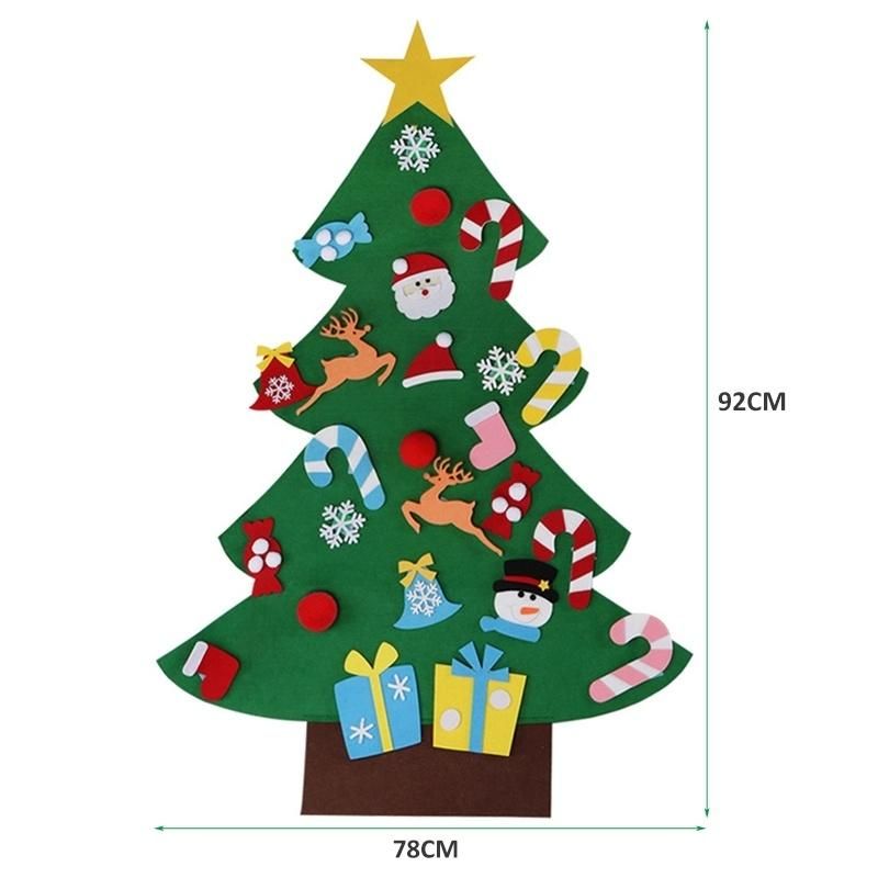 Christmas Popular Wall Hanging Felt Non-Woven Decorations Indoor for Outdoor Use