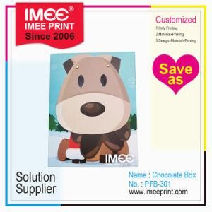 Imee Custom Printed Dog Changed Into Elk Children Education Enlighten Chocolate Box Christmas Decoration