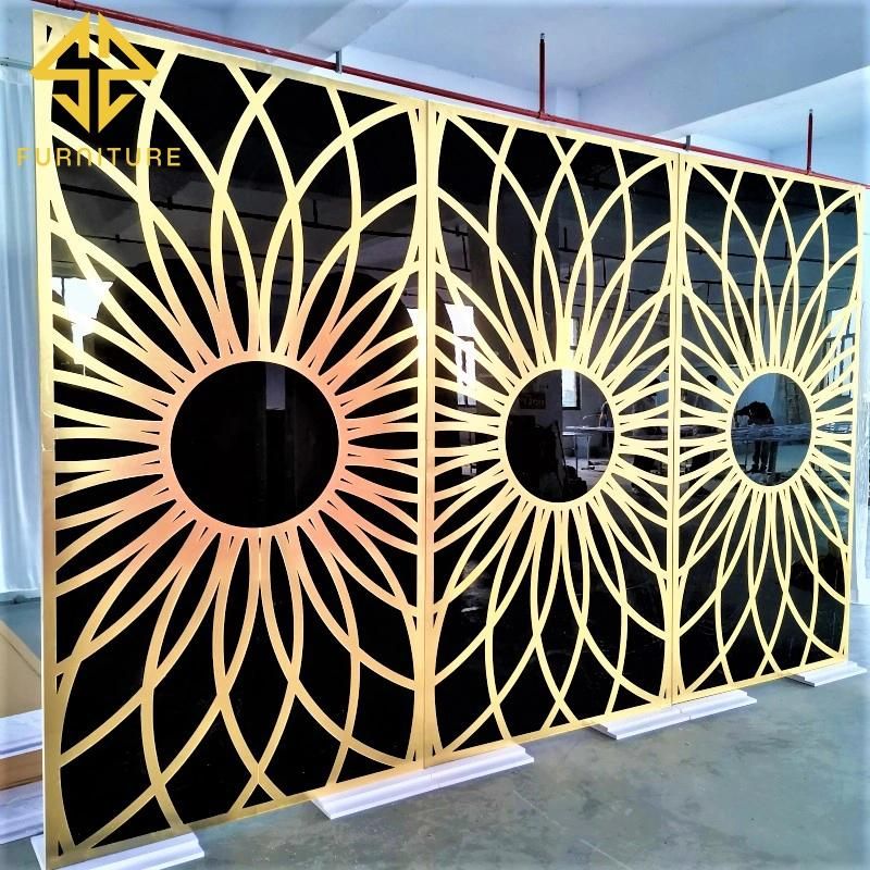 New Arrival PVC Stand Sun Design Wedding Decoration Backdrop Events Party Decor Background Wall