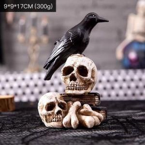 Polyresin Craft Halloween Gift Skull Decoration