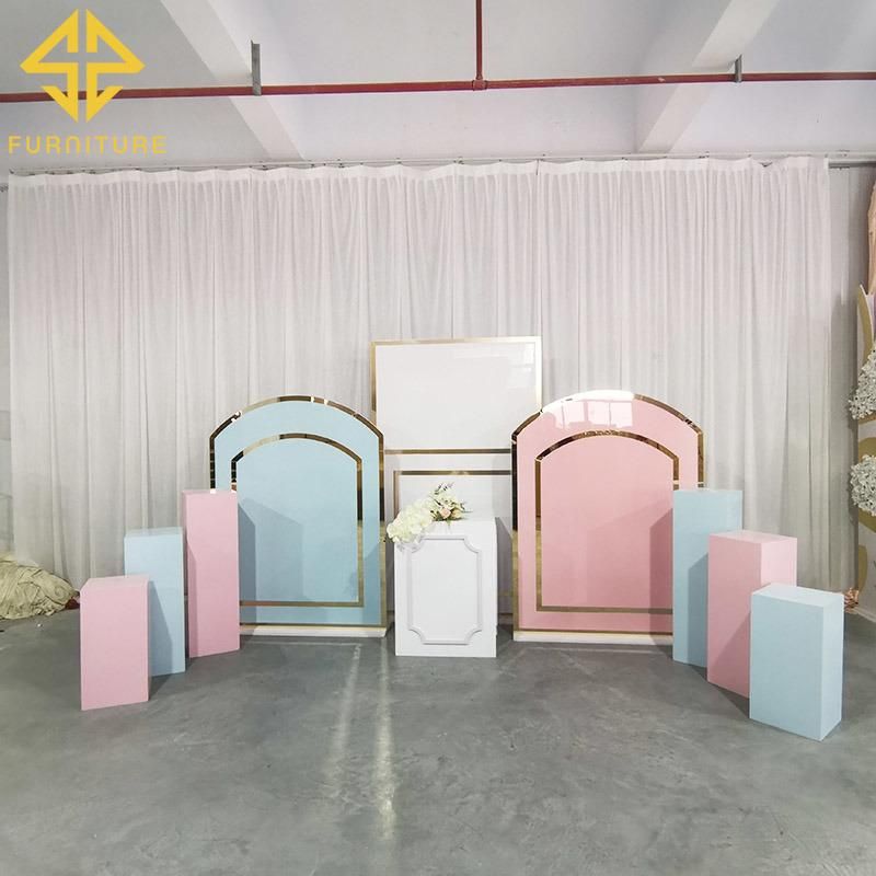 New Arrival Luxury Design PVC Wedding Decoration Backdrop Events Party Decor Background Wall
