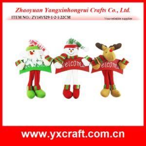 Christmas Decoration (ZY14Y529-1-2-3 22CM) Christmas Welcome Decoration Santa Factory