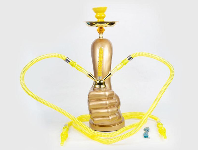 Wholesale Hookahs Set Gold Thumbs up Style Hookah