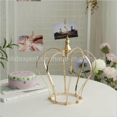 New Iron Art Crown Decoration Props for Wedding Shop Dispay