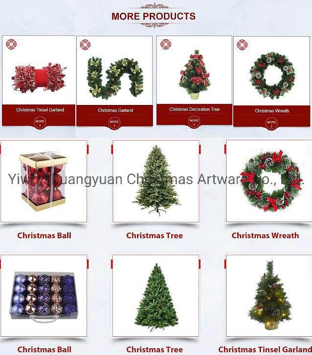 Tree Hanging Ornaments Plastic PVC Material Home Decoration